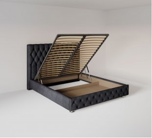 Кровать Версаль 1.2 м с подъемным механизмом в Коркино - korkino.magazinmebel.ru | фото - изображение 5