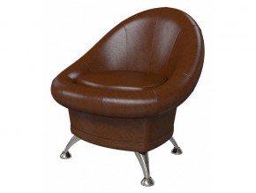 Банкетка-кресло 6-5104 коричневая в Коркино - korkino.magazinmebel.ru | фото - изображение 1