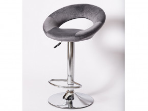 Барный стул BN 1009 Вельвет графит/хром в Коркино - korkino.magazinmebel.ru | фото