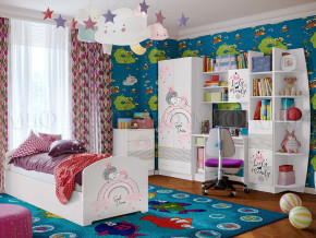 Детская комната Юниор-2 Принцесса 1 в Коркино - korkino.magazinmebel.ru | фото - изображение 1