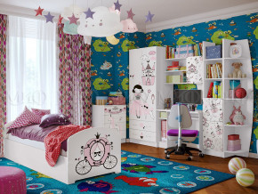 Детская комната Юниор-2 Принцесса в Коркино - korkino.magazinmebel.ru | фото - изображение 1