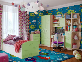 Детская комната Юниор-2 Салатовый в Коркино - korkino.magazinmebel.ru | фото