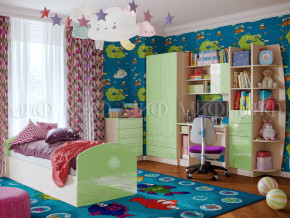 Детская комната Юниор-2 Салатовый металлик в Коркино - korkino.magazinmebel.ru | фото