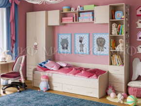 Детская комната Вега 1 Дуб беленый в Коркино - korkino.magazinmebel.ru | фото - изображение 1