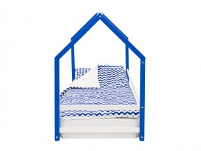 Детская кровать-домик Монтессори Svogen сине-белый в Коркино - korkino.magazinmebel.ru | фото - изображение 5