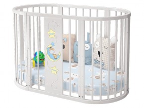 Детская кроватка белая Эстель в Коркино - korkino.magazinmebel.ru | фото
