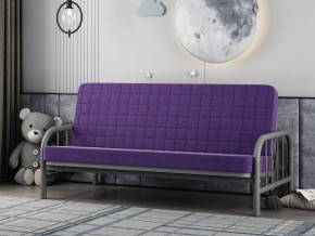 Диван-кровать Мадлен 4 Серый-Фиолетовый в Коркино - korkino.magazinmebel.ru | фото