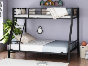 Двухъярусная кровать Гранада-1 140 черный в Коркино - korkino.magazinmebel.ru | фото - изображение 1