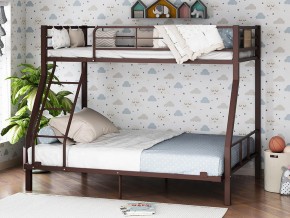 Двухъярусная кровать Гранада-1 140 Коричневый в Коркино - korkino.magazinmebel.ru | фото - изображение 1