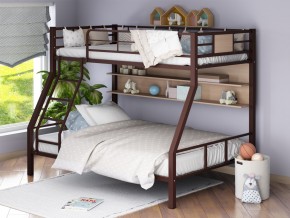 Двухъярусная кровать Гранада-1П коричневый в Коркино - korkino.magazinmebel.ru | фото - изображение 1