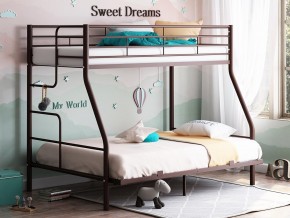 Двухъярусная кровать Гранада-3 140 коричневый в Коркино - korkino.magazinmebel.ru | фото