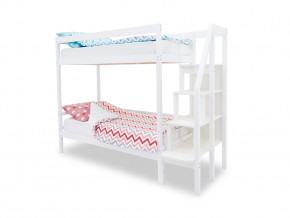 Двухъярусная кровать Svogen белый в Коркино - korkino.magazinmebel.ru | фото