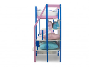 Двухъярусная кровать Svogen с ящиками синий-лаванда в Коркино - korkino.magazinmebel.ru | фото - изображение 3