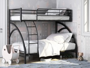 Двухъярусная кровать Виньола 2 Черная в Коркино - korkino.magazinmebel.ru | фото - изображение 1