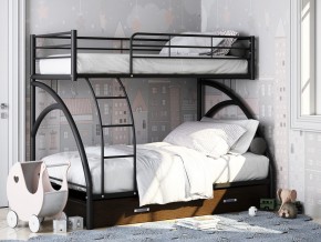 Двухъярусная кровать Виньола-2 Я черный в Коркино - korkino.magazinmebel.ru | фото - изображение 1