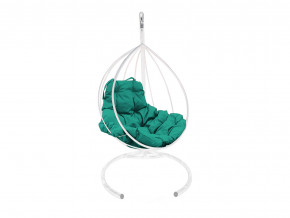 Кокон Капля без ротанга зелёная подушка в Коркино - korkino.magazinmebel.ru | фото