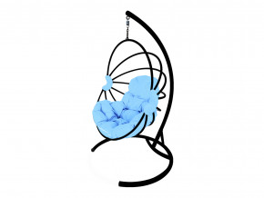 Кокон Веер без ротанга голубая подушка в Коркино - korkino.magazinmebel.ru | фото - изображение 1
