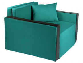 Кресло-кровать Милена с подлокотниками рогожка emerald в Коркино - korkino.magazinmebel.ru | фото
