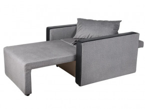 Кресло-кровать Милена с подлокотниками велюр серый в Коркино - korkino.magazinmebel.ru | фото - изображение 2