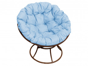 Кресло Папасан без ротанга голубая подушка в Коркино - korkino.magazinmebel.ru | фото