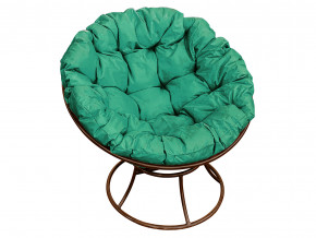 Кресло Папасан без ротанга зелёная подушка в Коркино - korkino.magazinmebel.ru | фото