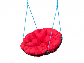Кресло Папасан подвесное красная подушка в Коркино - korkino.magazinmebel.ru | фото