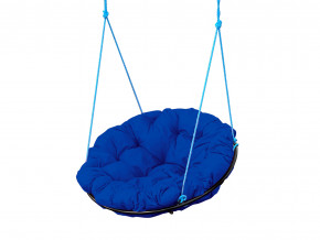 Кресло Папасан подвесное синяя подушка в Коркино - korkino.magazinmebel.ru | фото