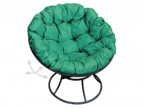 Кресло Папасан пружинка без ротанга зелёная подушка в Коркино - korkino.magazinmebel.ru | фото