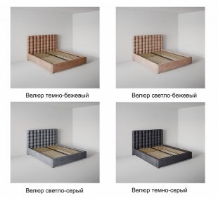 Кровать Венеция 1.2 м с ортопедическим основанием в Коркино - korkino.magazinmebel.ru | фото - изображение 6