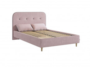Кровать 1200 Лео велюр нежно-розовый в Коркино - korkino.magazinmebel.ru | фото - изображение 3