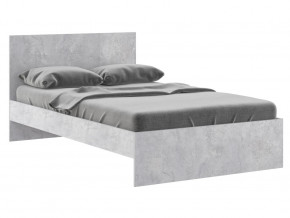 Кровать 1200 Осло модуль М12 с настилом Лайт цемент светлый в Коркино - korkino.magazinmebel.ru | фото - изображение 1