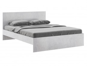 Кровать 1600 Осло модуль М14 с настилом Лайт цемент светлый в Коркино - korkino.magazinmebel.ru | фото