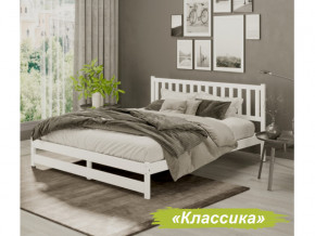 Кровать 2-х спальная Аист-8 Классика белый 1200х2000 мм в Коркино - korkino.magazinmebel.ru | фото