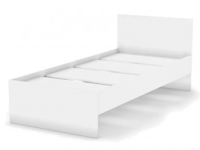 Кровать 900 Лофт белая в Коркино - korkino.magazinmebel.ru | фото - изображение 1