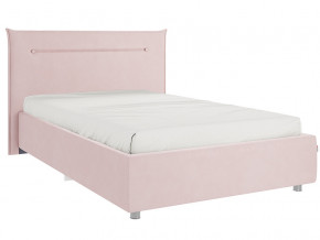 Кровать Альба 1200 велюр нежно-розовый в Коркино - korkino.magazinmebel.ru | фото