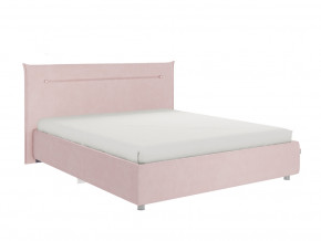Кровать Альба 1600 велюр нежно-розовый в Коркино - korkino.magazinmebel.ru | фото - изображение 1