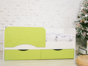 Кровать Бабочка белый/салатовый софт в Коркино - korkino.magazinmebel.ru | фото - изображение 1