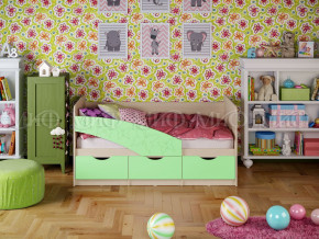 Кровать Бабочки 1600 Салатовый в Коркино - korkino.magazinmebel.ru | фото