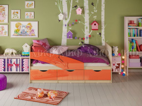 Кровать Дельфин 1800 Оранжевый металлик в Коркино - korkino.magazinmebel.ru | фото