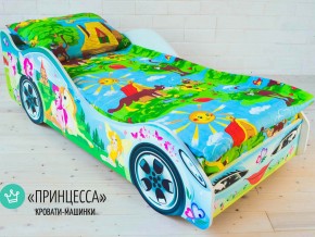 Кровать детская машинка Принцесса в Коркино - korkino.magazinmebel.ru | фото