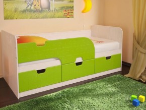 Кровать детская Минима лайм в Коркино - korkino.magazinmebel.ru | фото - изображение 1