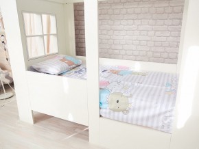 Кровать детская Теремок без ящика белая в Коркино - korkino.magazinmebel.ru | фото - изображение 2