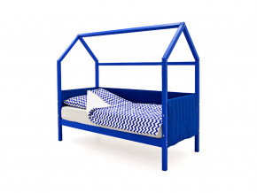 Кровать-домик мягкий Svogen синий в Коркино - korkino.magazinmebel.ru | фото