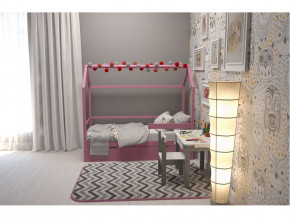 Кровать-домик Svogen с ящиками и бортиком лаванда в Коркино - korkino.magazinmebel.ru | фото - изображение 4