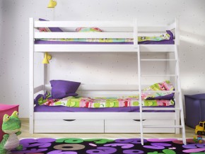 Кровать двухъярусная Сонечка с ящиками и лестницей в Коркино - korkino.magazinmebel.ru | фото - изображение 2
