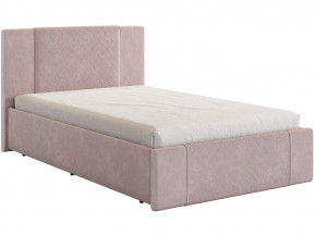 Кровать Хлоя 1200 велюр нежно-розовый в Коркино - korkino.magazinmebel.ru | фото