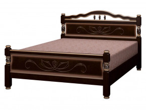 Кровать Карина-5 1400 Орех темный в Коркино - korkino.magazinmebel.ru | фото - изображение 2