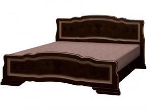 Кровать Карина-6 1600 Орех темный в Коркино - korkino.magazinmebel.ru | фото - изображение 2