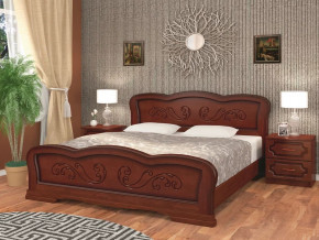 Кровать Карина-8 1400 Орех в Коркино - korkino.magazinmebel.ru | фото