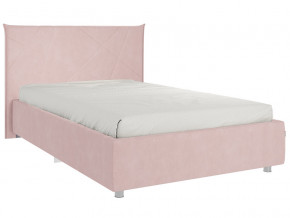 Кровать Квест 1200 велюр нежно-розовый в Коркино - korkino.magazinmebel.ru | фото